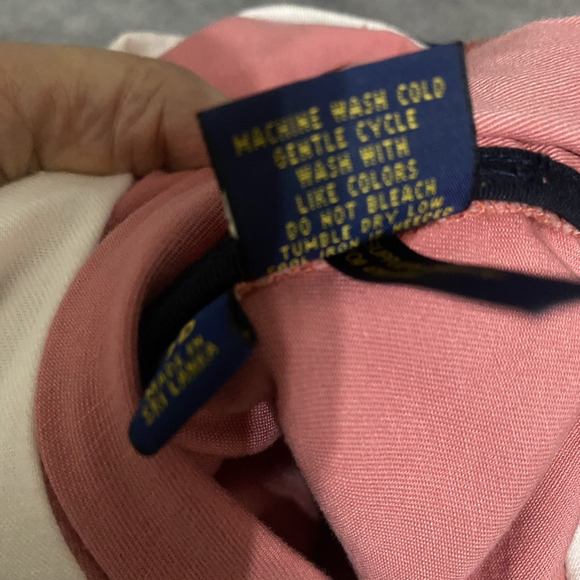 Polo Ralph Lauren Cargo Shorts Mens Sz 40 Pink Pockets Distressed‎ 10" Inseam - Picture 6 of 9